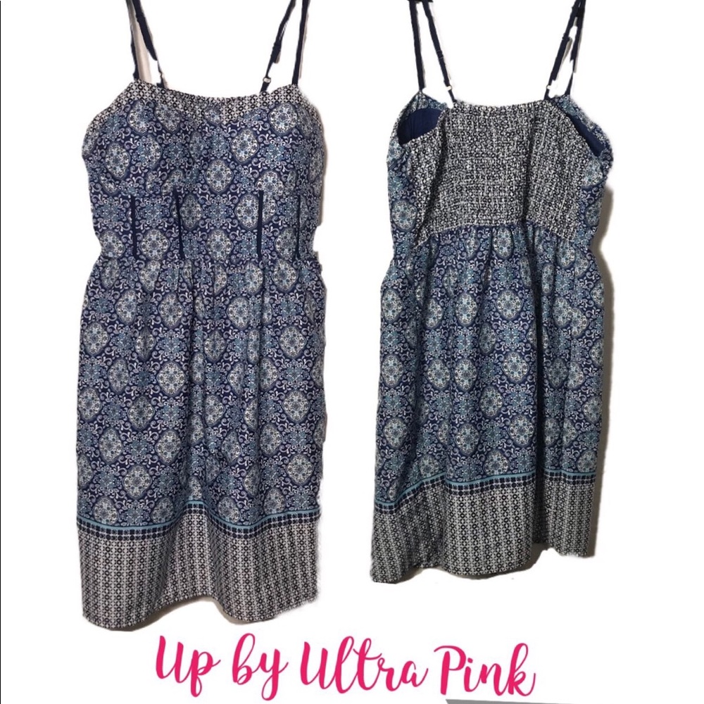Up by ultra Pink sun dress